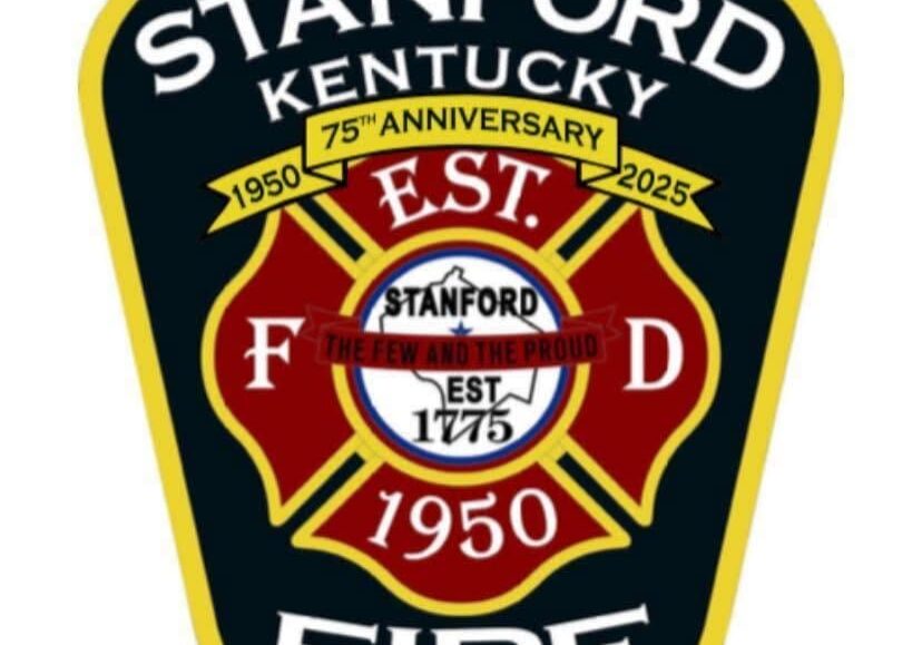 Stanford Kentucky fire department anniversary patch