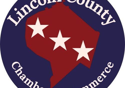 Lincoln County Chamber of Commerce logo.